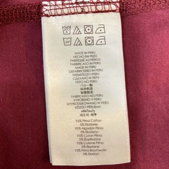 Michael Kors Mens Sweater 2XL Mock Neck Red Half Zip - Picture 12 of 14